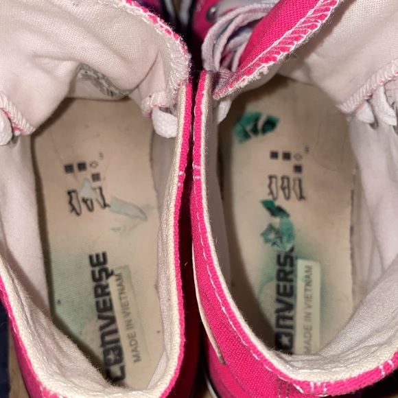 strawberry pink dup converse - Picture 8 of 13